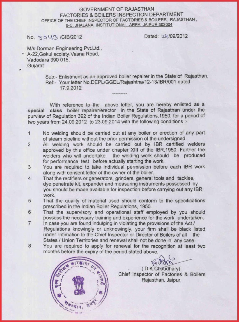 certificates